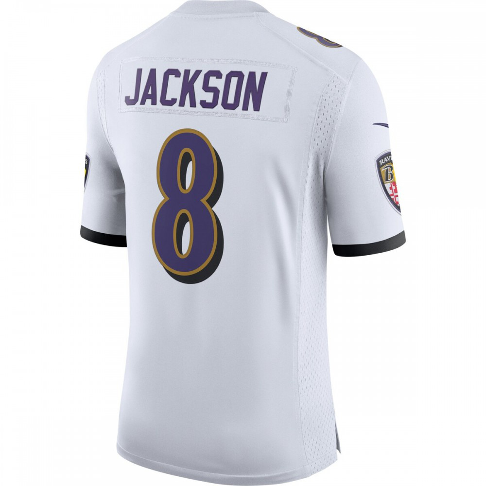 Lamar Jackson Baltimore Ravens Nike Vapor Limited Jersey - White-Profan Arena